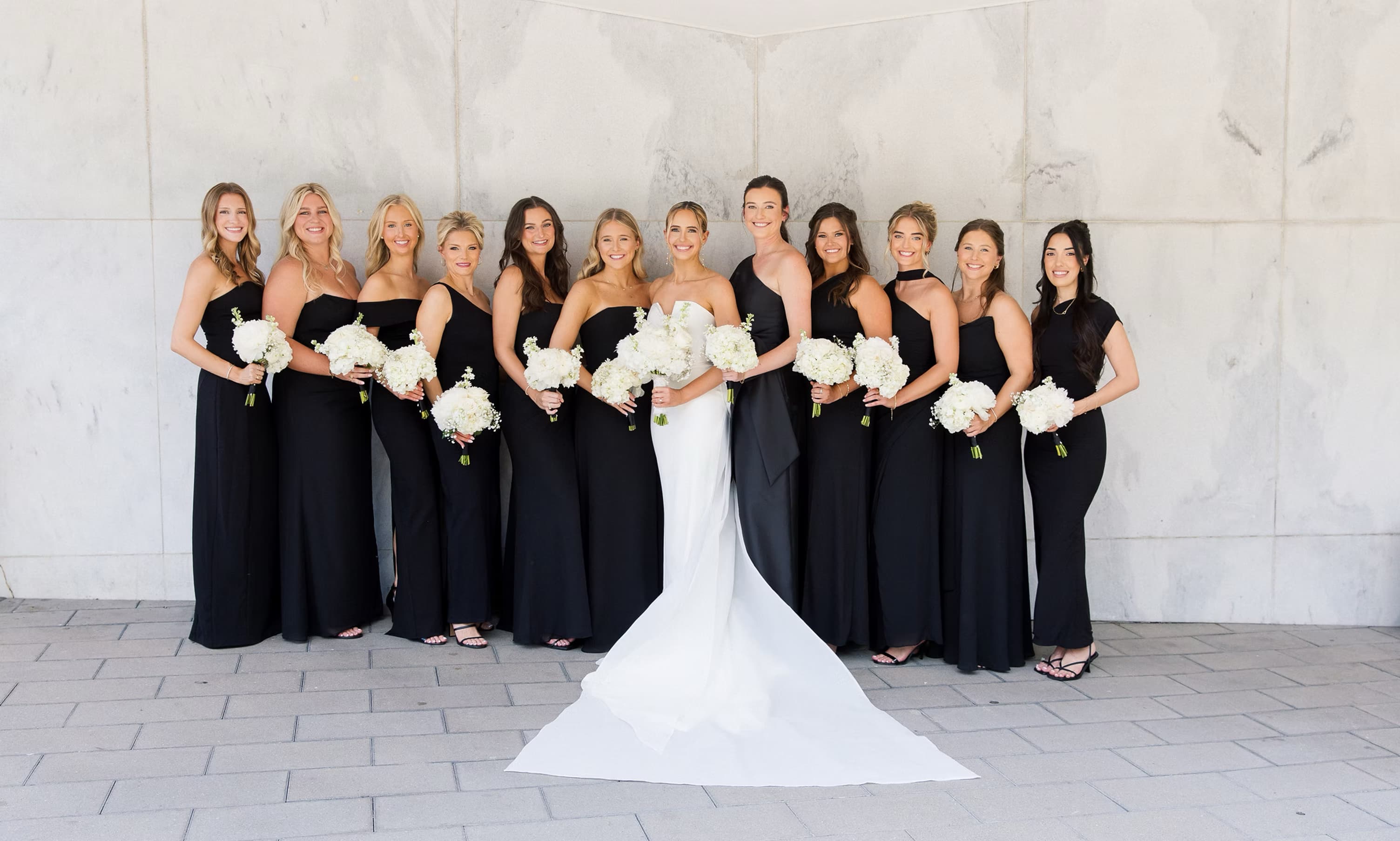 Luxury wedding planned by Occasions & Co.